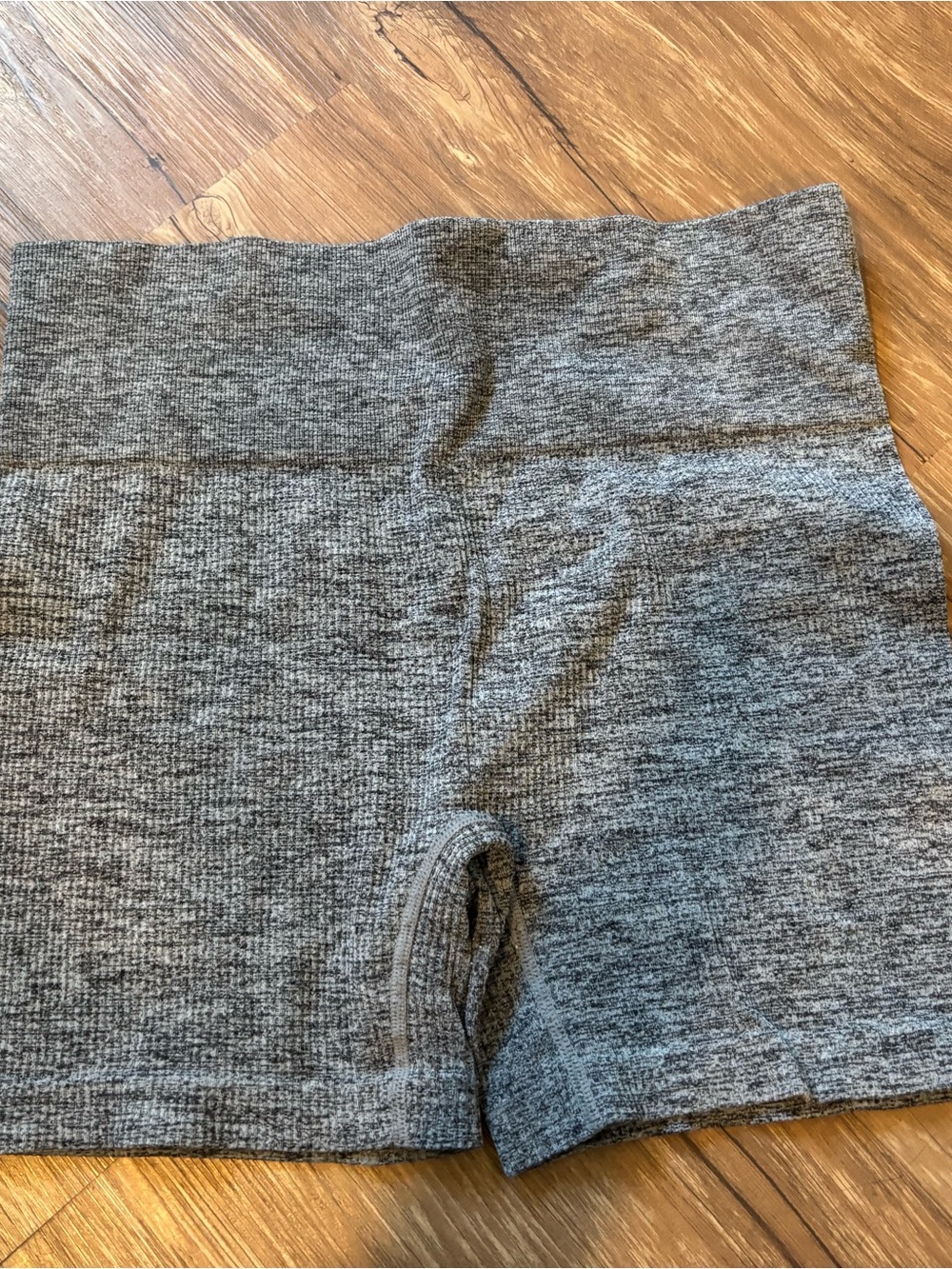 Colsie Gray Heathered Lounge Shorts